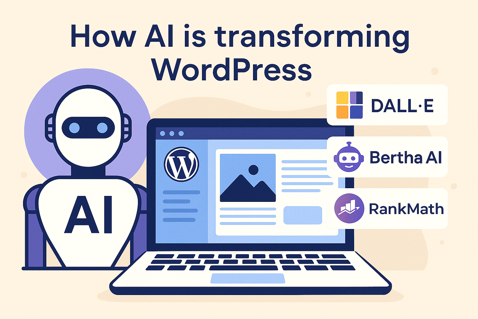 Hoe AI WordPress verandert: kansen, tools en tips