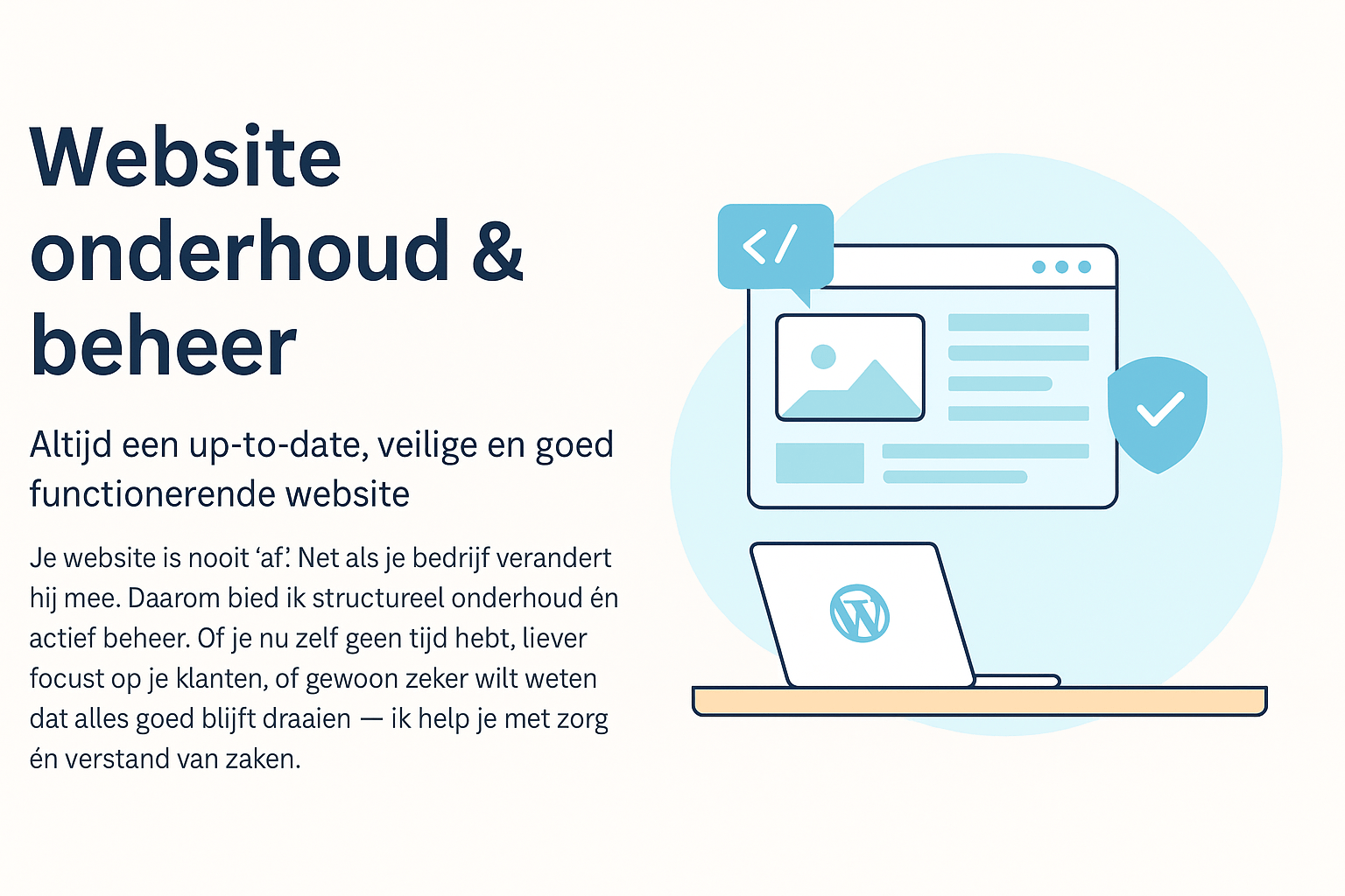 Website onderhoud & beheer